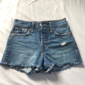 Levi’s Wedgie Fit Denim Shorts